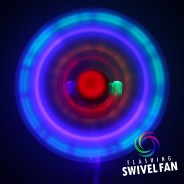 Light Up Swivel Fan 5 