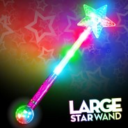 Large Light Up Star Wand 1 