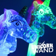 Large Light Up Unicorn Wand 10 