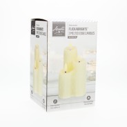 Melted Edge Real Wax LED Candle Displays - Flickabrights™ 8 