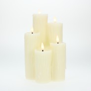 Melted Edge Real Wax LED Candle Displays - Flickabrights™ 4 5 Melted Edge