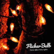10 Flickering Bulb Fairy Lights - Connectable 5 