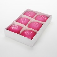 Large Floating Candles 13 6 pack pink