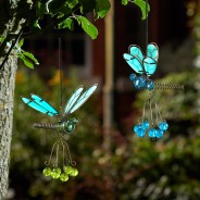 Flutter Glow Springy Pendant 1 Glow Dragonflies (single pendant supplied)