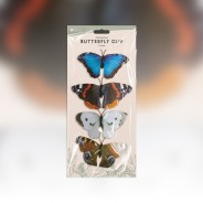 Fluttering Butterfly Clips and Picks - 4 Pack 4 Butterfly Clips - 4 Packs