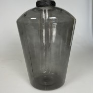 Smoked Glass Lantern Shaped Bulb - E27 4 