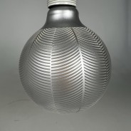 Large LED Decorative E27 Bulbs - 4 Beautiful Designs 7 Silver Leaf Unlit