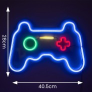 Games Controller Neon Style LED Light 4 