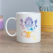 The Rainbow Ganesh Ceramic Mug 1 