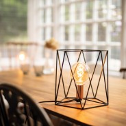 Geometric Cage Table Lamp 1 