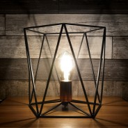 Geometric Cage Table Lamp 3 