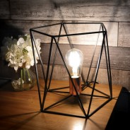 Geometric Cage Table Lamp 4 