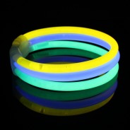 Glow Bracelets 4 Triple glow bracelet made with triple connector