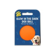 Dog Squeaky Glow in the Dark Ball - Tennis Ball Size 5 