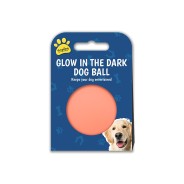 Dog Squeaky Glow in the Dark Ball - Tennis Ball Size 3 