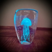 Glow Jellyfish Paperweight 1 