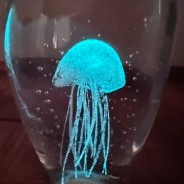 Glow Jellyfish Paperweight 5 