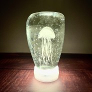 Glow Jellyfish Paperweight 4 
