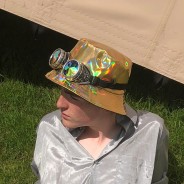 Gold Holographic Hat 2 