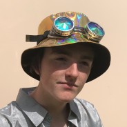 Gold Holographic Hat 4 