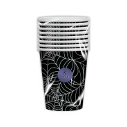 Halloween Paper Tableware - Spooky Spiderweb 3 