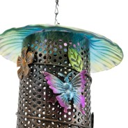 Hanging Bird Feeder with Solar LED 3 