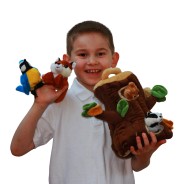 Hide Away Tree House with Six Finger Puppets 4 