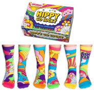 Hippy Go Lucky ODDSOCKS - 6 Pack 2 