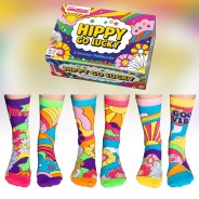 Hippy Go Lucky ODDSOCKS - 6 Pack 1 