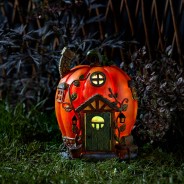 Humpkin Pumpkin Solar Fairy House 2 