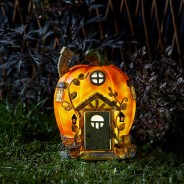 Humpkin Pumpkin Solar Fairy House 1 