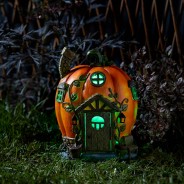 Humpkin Pumpkin Solar Fairy House 3 