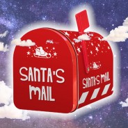 Santa's Mailbox Storage Tin 1 
