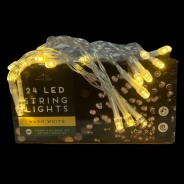 24 Led Battery Operated Lights with Timer 4 