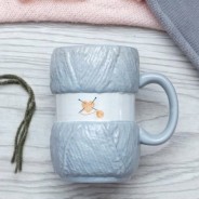 Knitting Mug - Knitted with Love 1 
