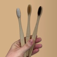 Eco-Friendly Bamboo Toothbrush x 3 1 