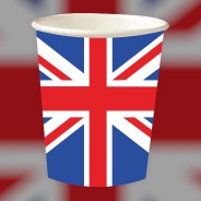 Union Jack Paper Cups - 6 Pack 1 