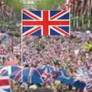 Union Jack Hand Flags - 50 Pack 2 