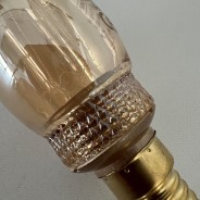 E14 2W=9W Golden Antique Candle Bulb 65 Lumens 4 