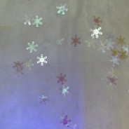Iridescent Snowflake Sequins 20g 4 