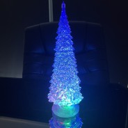 Glitter Water Spinner Christmas Tree - Multicolour 3 