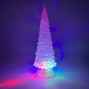 Glitter Water Spinner Christmas Tree - Multicolour 1 