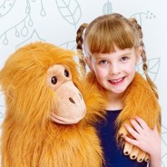 Large Orangutan Puppet 1 