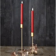 Gold Candlesticks - 3 Pack by Lightstyle London 2 The 20cm, and 26cm shown 