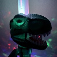 Light Up Extending Animal Wand - T-Rex 8 