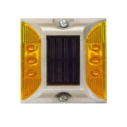 Solar Road Studs in White, Red, Yellow, or Green - 10 Pack 6 