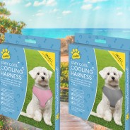 Cooling Harness for Dogs - 3 Sizes 1 Small Chest Size 41cm - 58cm