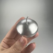 Silver Floating Candles - 6 Pack 3 