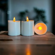 Votive LED Bougie Candles - 3 Pack 1 