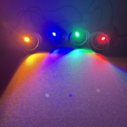 Prism Coloured LED Wall Lights USB 3 